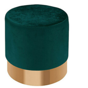 532-12瓦爾加綠色圓凳