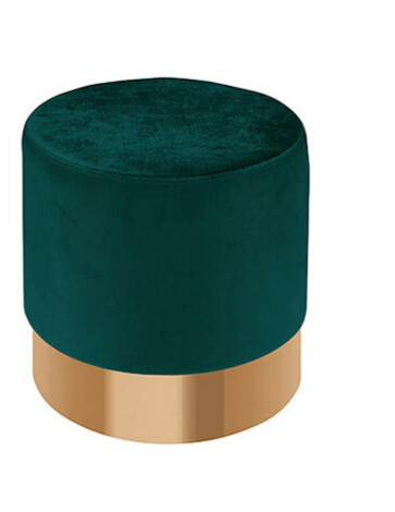 532-12瓦爾加綠色圓凳