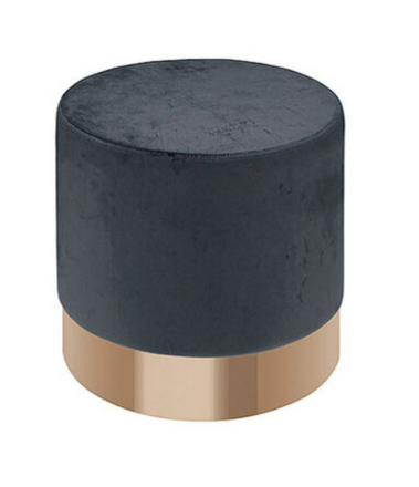 532-13瓦爾加灰色圓凳