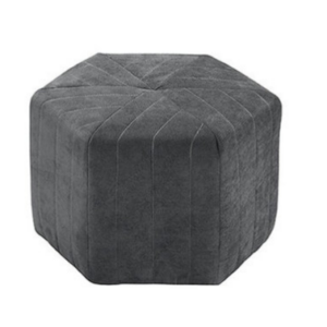 529-8德瓦拉灰色六角凳