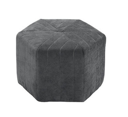 529-8德瓦拉灰色六角凳