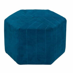 529-9德拉瓦藍色六角凳