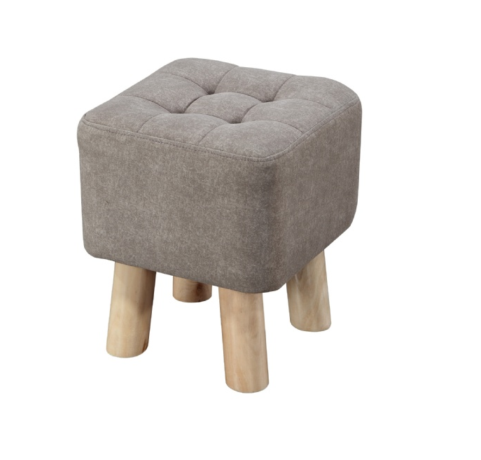 532-9九格貓抓布方凳(棕色)