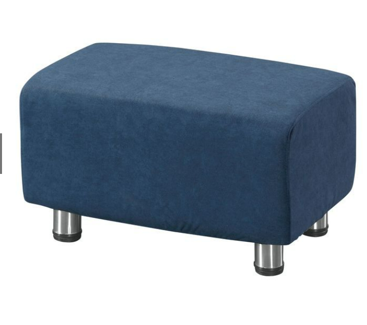 532-16呈宇藍色貓抓布長方凳