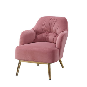 531-4法利恩粉色布面休閒椅