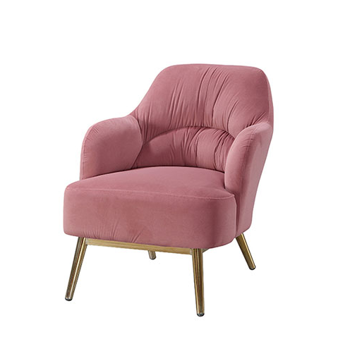 531-4法利恩粉色布面休閒椅