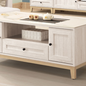 543-2維特4尺四門二抽岩板大茶几