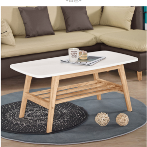 574-4坎佩爾3.3尺白色茶几