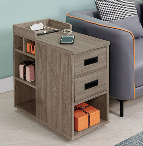 578-5拉比灰橡功能邊几