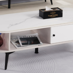 557-3君毅4尺二門岩板大茶几