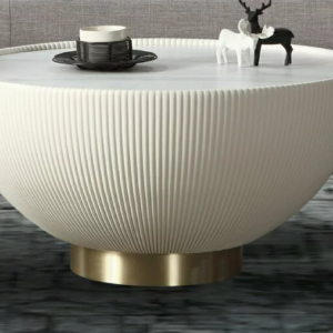 562-3馬爾斯2.35尺岩板大圓几