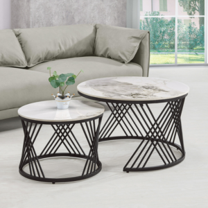 567-2薩娃岩板組合圓几(全組)