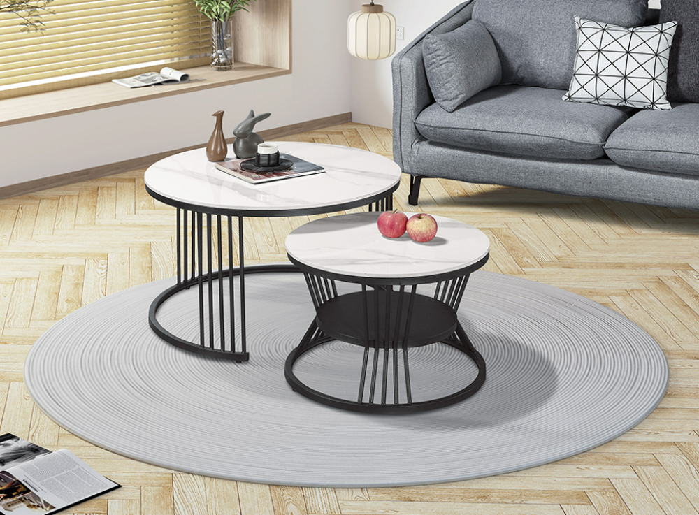 567-3尹槿岩板組合圓几(全組)