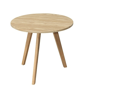 581-4炎凌2尺原木色圓几