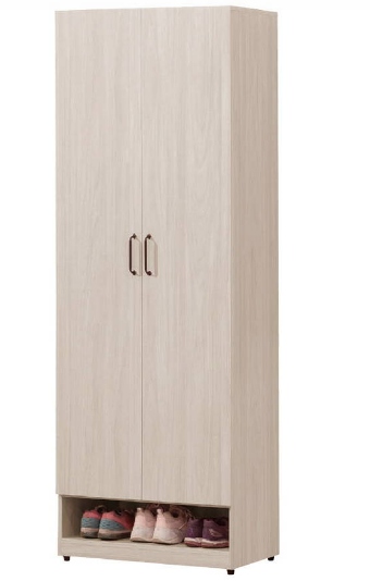 676-2麗莎2.5*6.5尺雙門鞋櫃