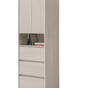 589-8菲洵2尺二門三抽置物櫃