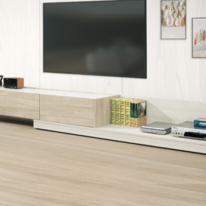 618-2艾琳6尺伸縮電視櫃 不分左右方向 仿大理石紋美耐皿桌面