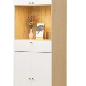 681-2歐若拉2.5*6.5尺置物鞋櫃 附感應式小夜燈(無附電池)  附1個透氣孔.3片活動格板.