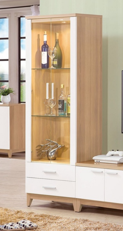 614-2金詩涵2尺展示櫃