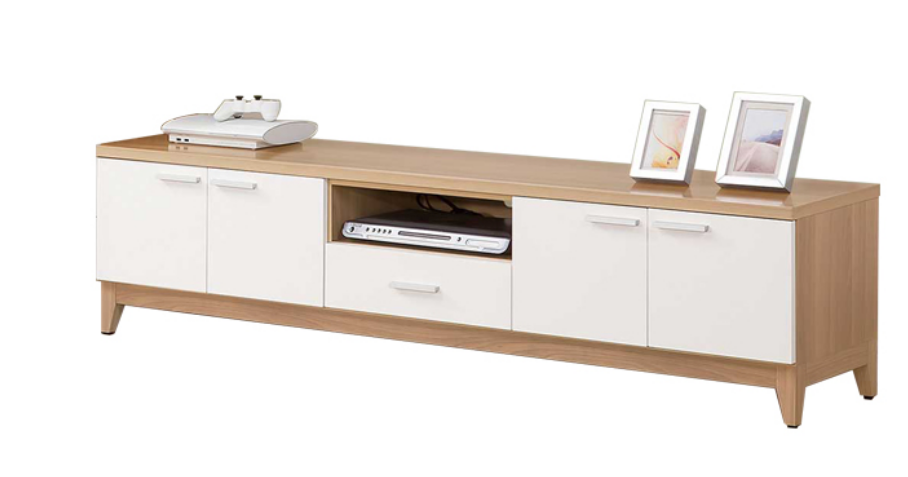 614-3金詩涵6尺電視櫃 電視櫃無隔板