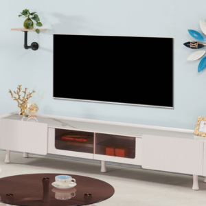 628-3立遠6.6尺雙抽岩板電視櫃