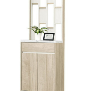 660-5艾琳2尺屏風櫃⊙附2片活動隔板.1個透氣孔、桌面採用仿大理石紋美耐皿材質