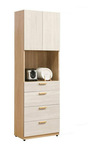 664-11葛瑞絲2尺四抽收納櫃⊙附1片活動隔板、無電線孔、