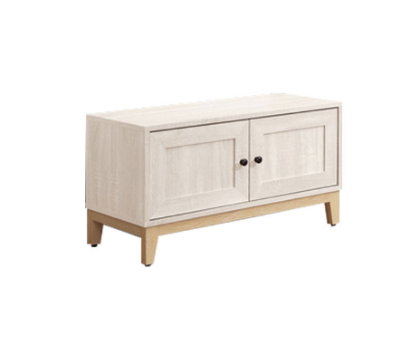 668-8維特2.6尺坐式鞋櫃附1片活動隔板，1個透氣孔