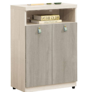 644-5菲莉絲2尺鞋櫃⊙木門內附2片活動隔板、 ⊙無透氣孔、