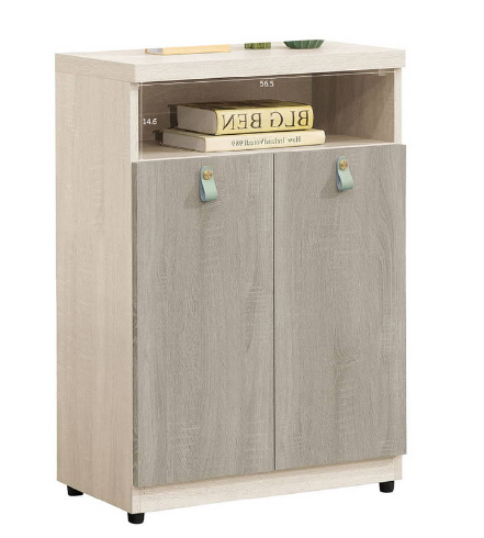 644-5菲莉絲2尺鞋櫃⊙木門內附2片活動隔板、 ⊙無透氣孔、