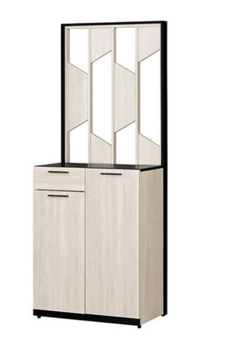 654-11伊凡卡2.7*6.5尺屏風櫃⊙附3片活動隔板，1個透氣孔、 ⊙排鑽鑽孔活動隔板可任意調整