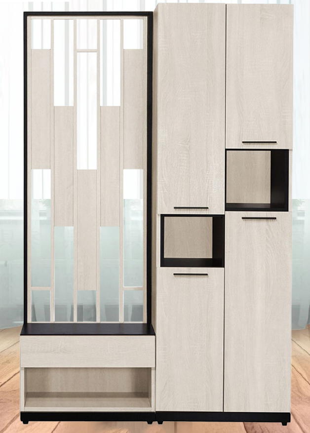 655-5伊凡卡4*6.5尺玄關組合鞋櫃(全組)