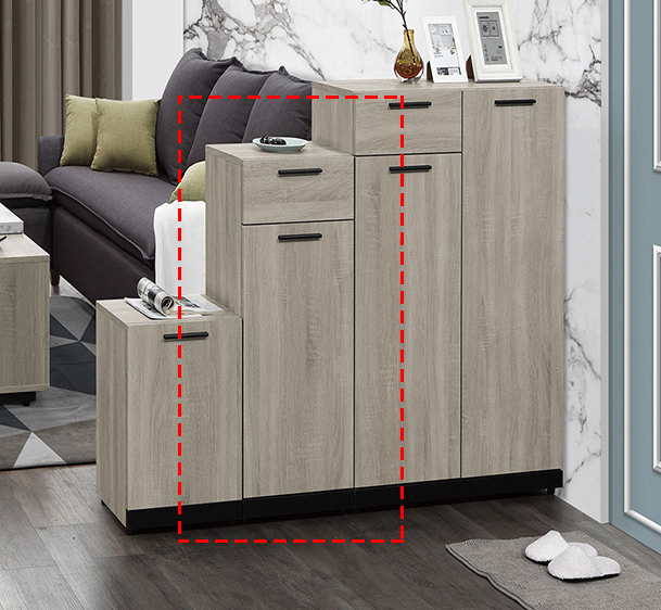 646-4威尼斯1.3*2.8尺玄關鞋櫃