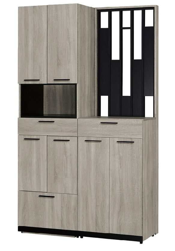 649-2威尼斯4*6.5尺玄關組合鞋櫃(全組)