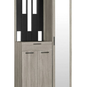 649-5威尼斯3.3*6.5尺玄關組合鞋櫃(全組)◆附活動隔板x11、透氣孔x2  ◆排鑽鑽孔，活動隔板可任意調整