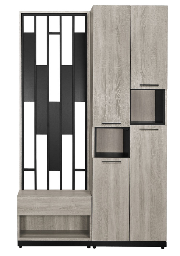 649-6威尼斯4*6.5尺玄關組合鞋櫃(全組)