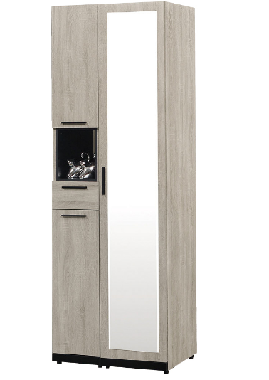 651-5威尼斯2.3*6.5尺玄關組合鞋櫃(全組)◆附活動隔板x12、透氣孔x4  ◆排鑽鑽孔，活動隔板可任意調整