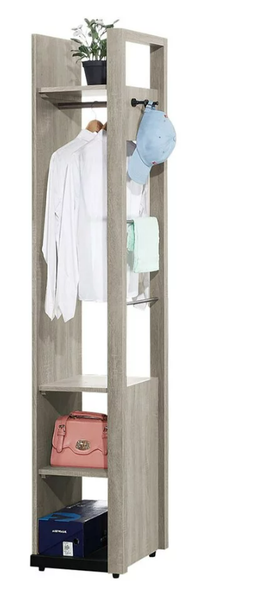 652-2威尼斯玄關吊衣櫃◆可視需求左右擺放；需配合高的櫃體使用