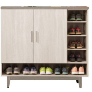 678-3海芋4*4尺鞋櫃◆附活動隔板大x3、小x3  ◆左上附通氣網x1