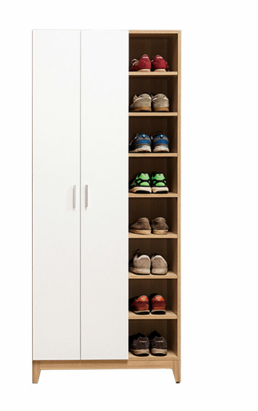 680-3金詩涵2.64尺開放式二門高鞋櫃