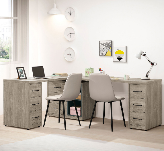 744-2艾倫6.8尺多功能組合書桌(全組)