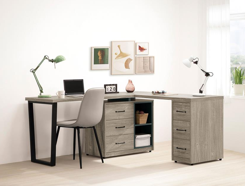 744-4艾倫5.8尺多功能組合書桌(全組)