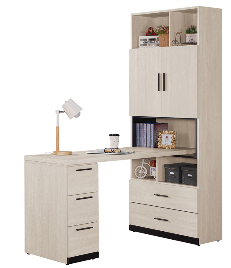 713-5伊凡卡5尺組合書桌櫃(全組)