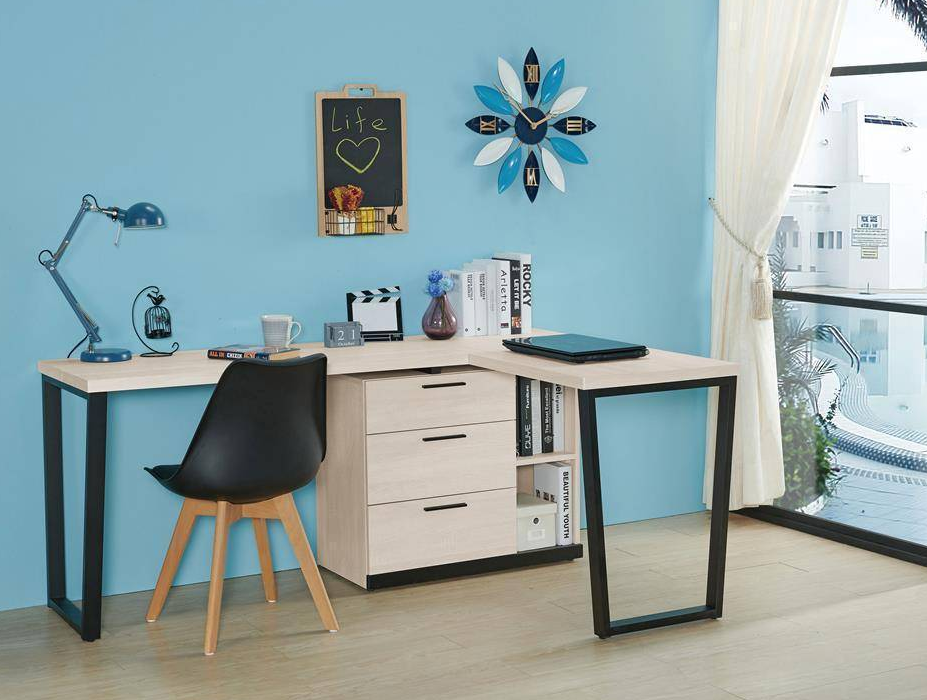 718-3伊凡卡5.8尺多功能組合書桌(全組)