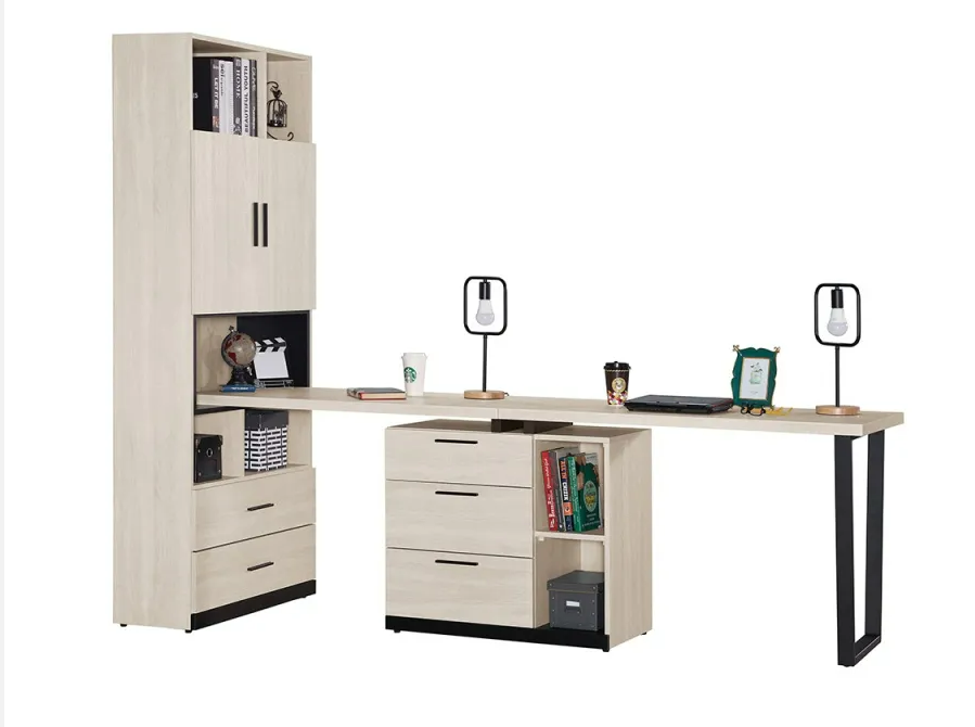 722-3伊凡卡7.9尺雙人組合書桌櫃(全組)