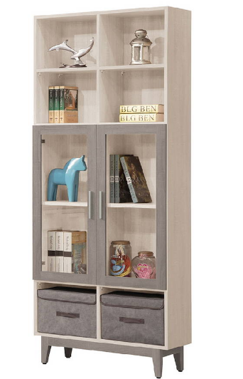 746-2海芋2.7尺二門書櫃