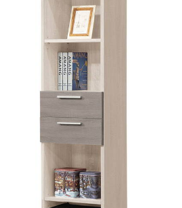 746-3海芋1.3尺二抽書櫃⊙附3片活動隔板(不含文件盒)、