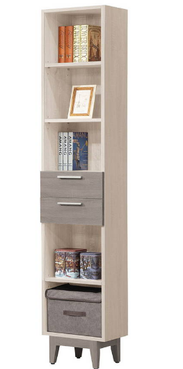 746-3海芋1.3尺二抽書櫃⊙附3片活動隔板(不含文件盒)、