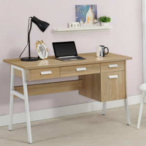 760-4平谷4尺三抽書桌