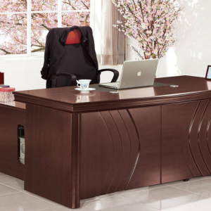 755-4川布胡桃5.8尺辦公桌(全組)